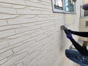 青森市内にて屋根外壁塗装工事　20230907